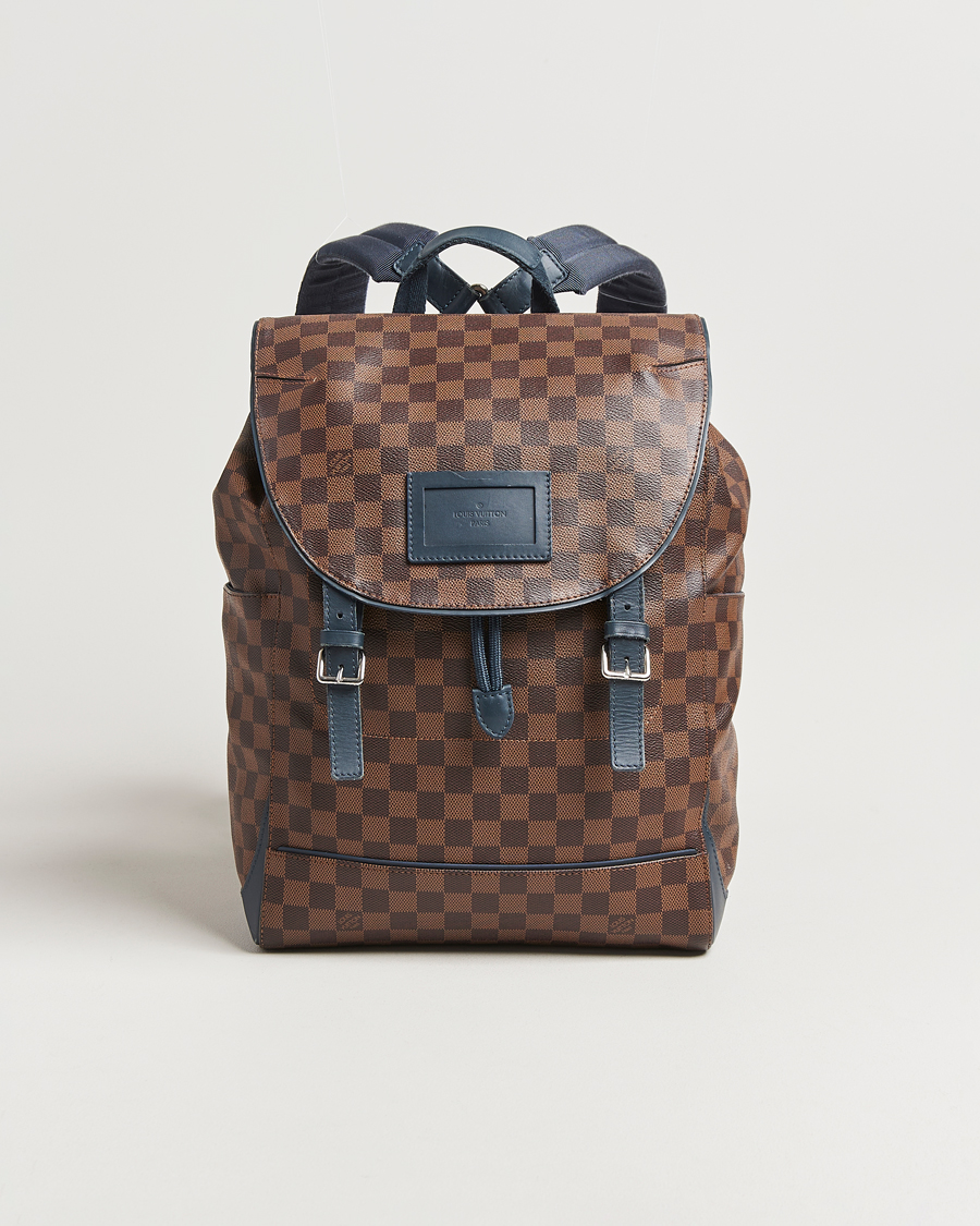 Herren | Louis Vuitton Pre-Owned Runner Backpack Damier Ebene | Louis Vuitton Pre-Owned | Runner Backpack Damier Ebene
