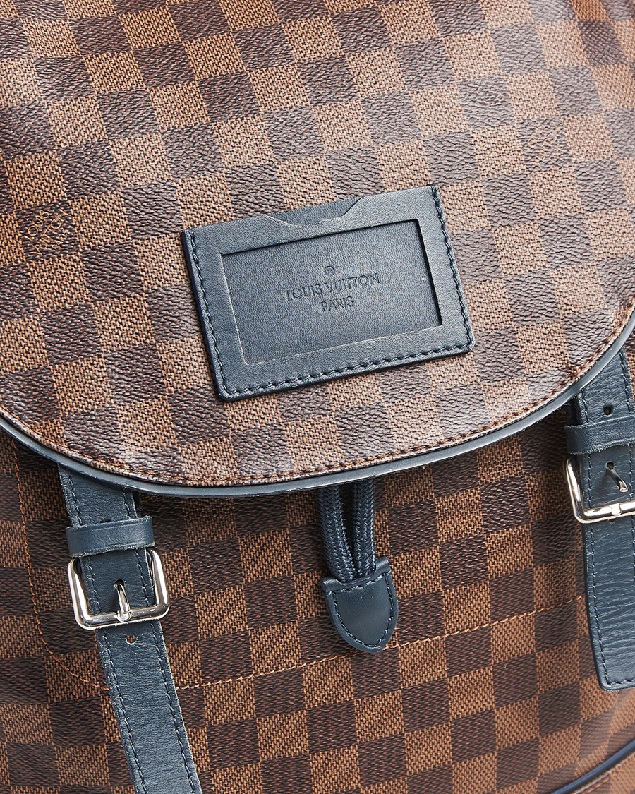 Herren | Louis Vuitton Pre-Owned Runner Backpack Damier Ebene | Louis Vuitton Pre-Owned | Runner Backpack Damier Ebene