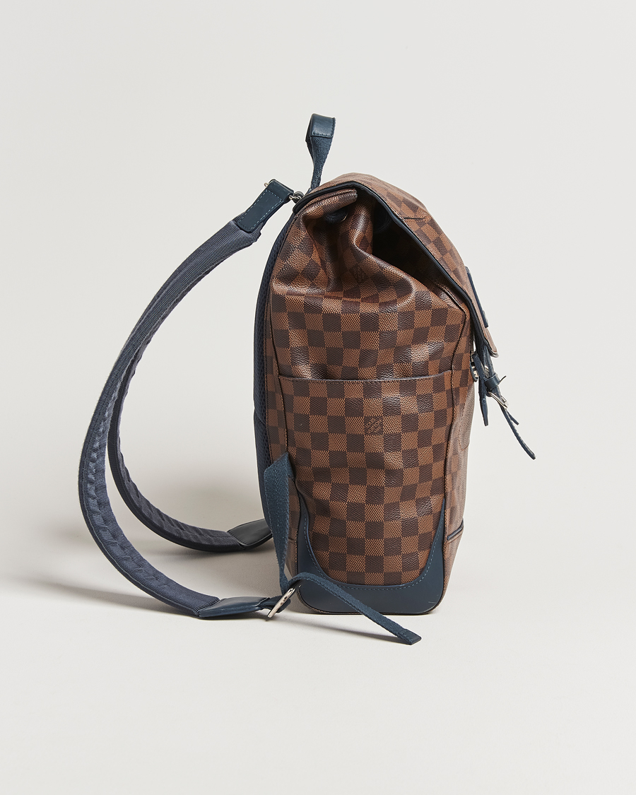 Herren | Louis Vuitton Pre-Owned Runner Backpack Damier Ebene | Louis Vuitton Pre-Owned | Runner Backpack Damier Ebene