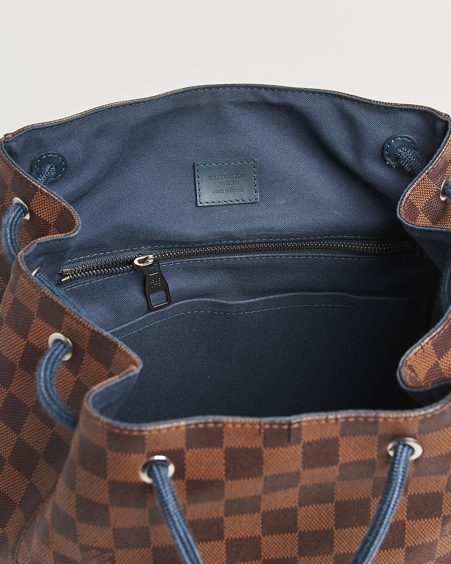 Herren | Louis Vuitton Pre-Owned Runner Backpack Damier Ebene | Louis Vuitton Pre-Owned | Runner Backpack Damier Ebene