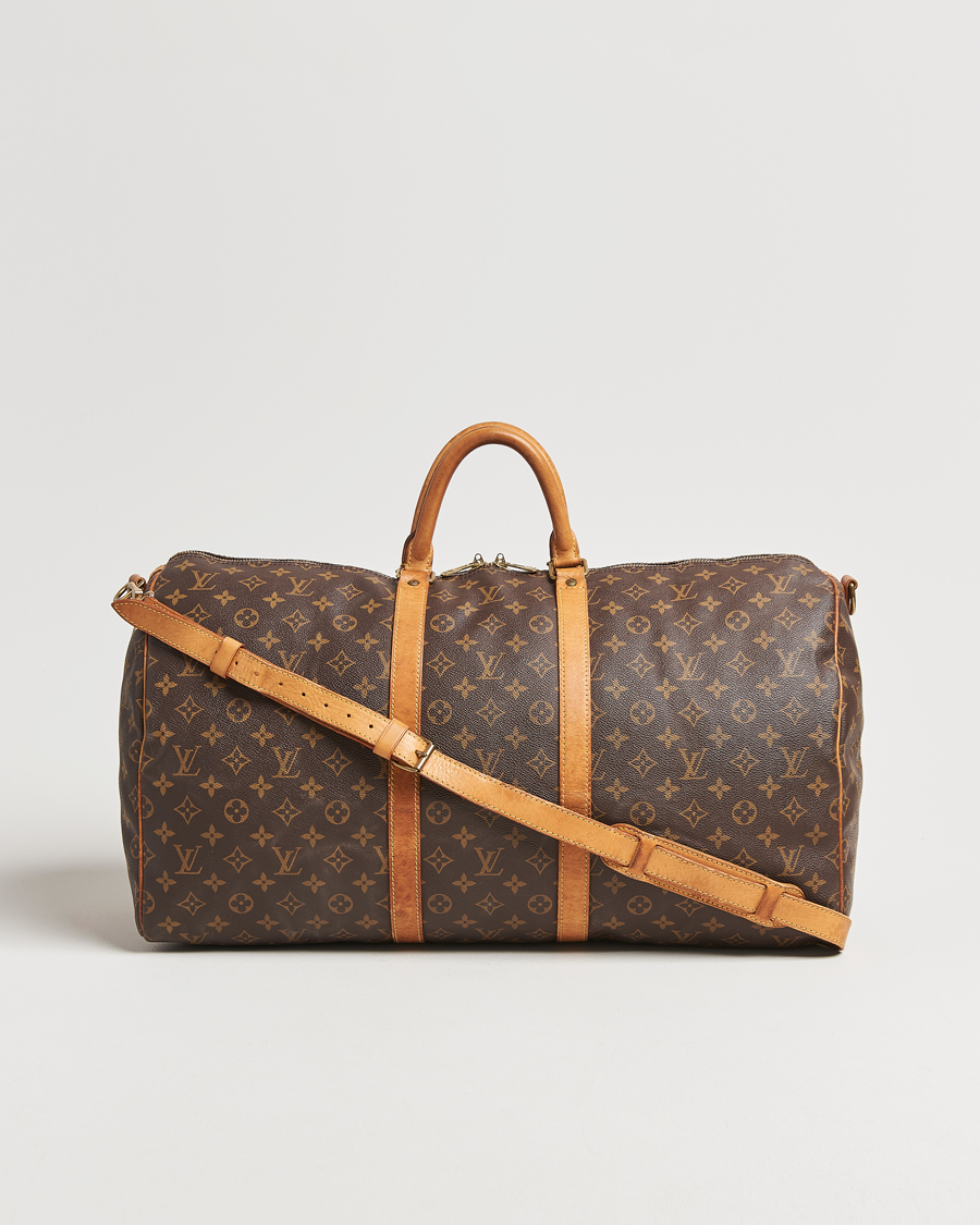 Herren | Louis Vuitton Pre-Owned Keepall Bandoulière 55 Monogram | Louis Vuitton Pre-Owned | Keepall Bandoulière 55 Monogram