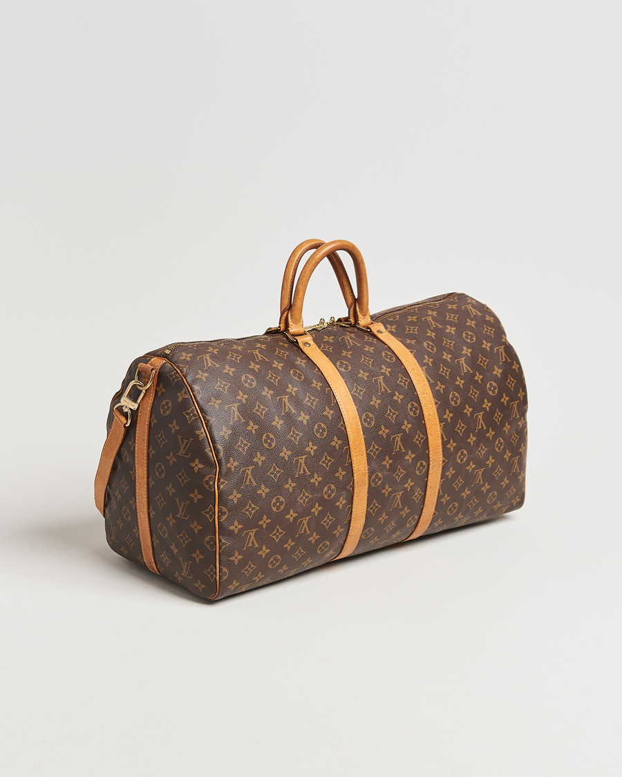 Herren | Louis Vuitton Pre-Owned Keepall Bandoulière 55 Monogram | Louis Vuitton Pre-Owned | Keepall Bandoulière 55 Monogram