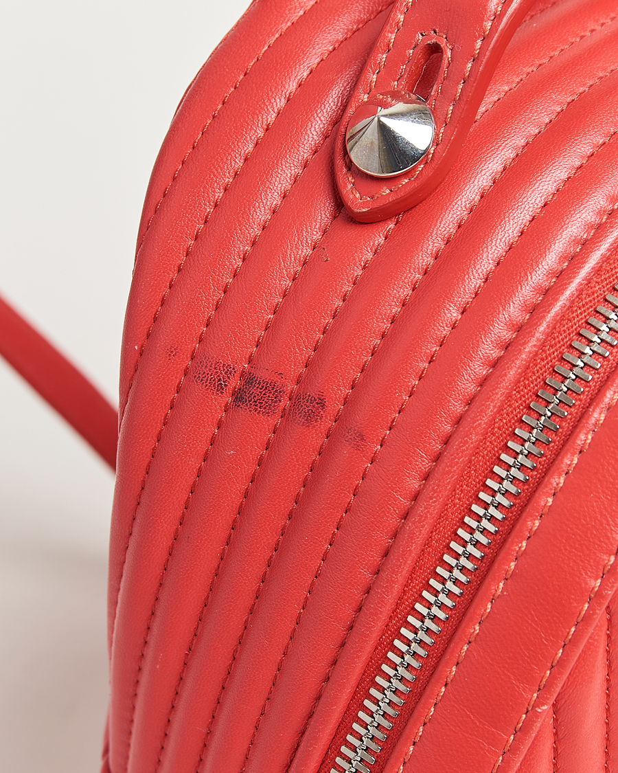 Herren | Fendi Pre-Owned Calfskin Backpack Red | Fendi Pre-Owned | Calfskin Backpack Red