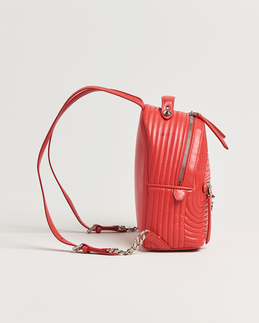 Herren | Fendi Pre-Owned Calfskin Backpack Red | Fendi Pre-Owned | Calfskin Backpack Red