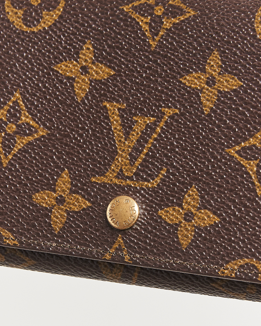 Herren | Louis Vuitton Pre-Owned Porte Monnaie Billets Trésor Wallet Monogram | Louis Vuitton Pre-Owned | Porte Monnaie Billets Trésor Wallet Monogram