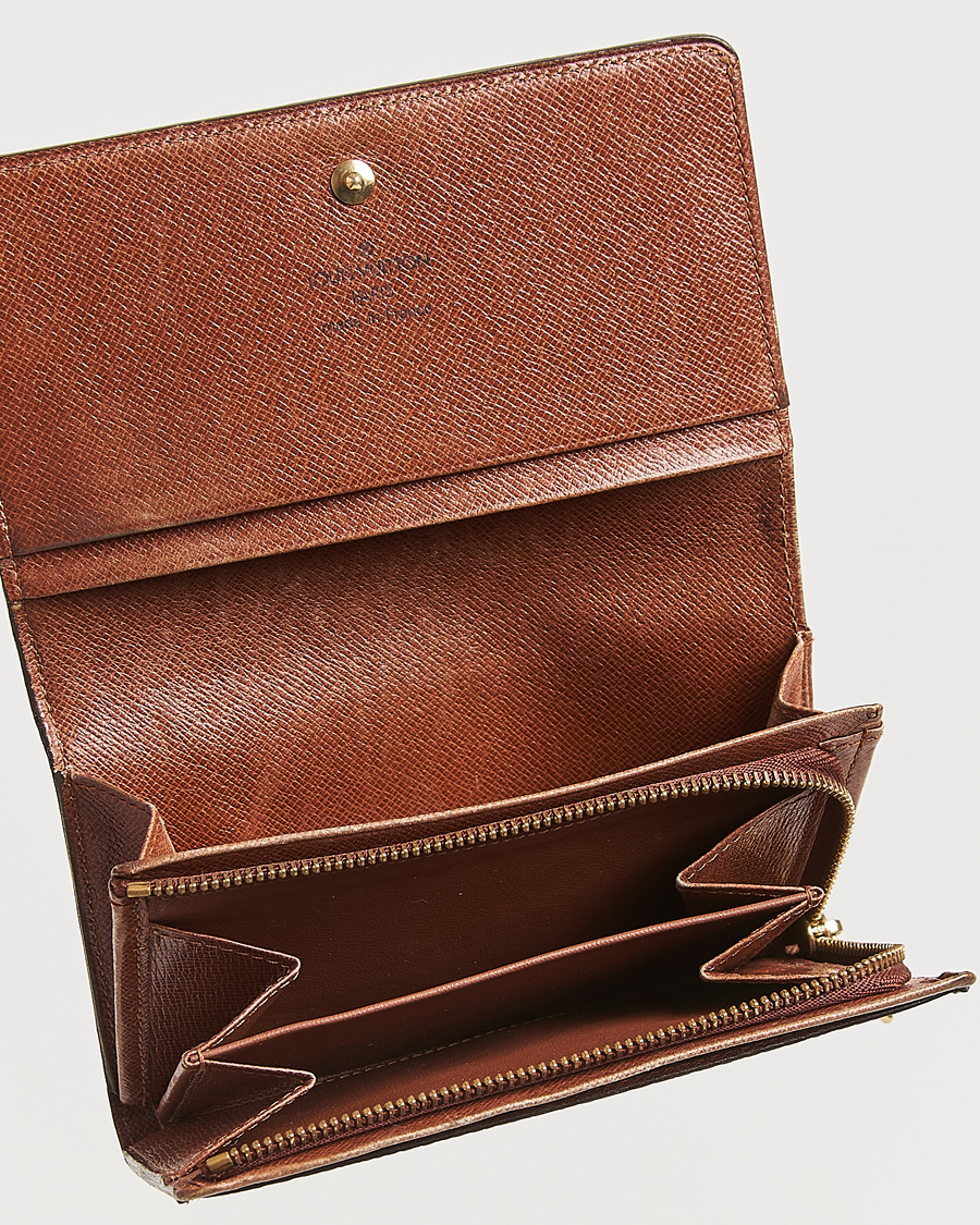 Herren | Louis Vuitton Pre-Owned Porte Monnaie Billets Trésor Wallet Monogram | Louis Vuitton Pre-Owned | Porte Monnaie Billets Trésor Wallet Monogram