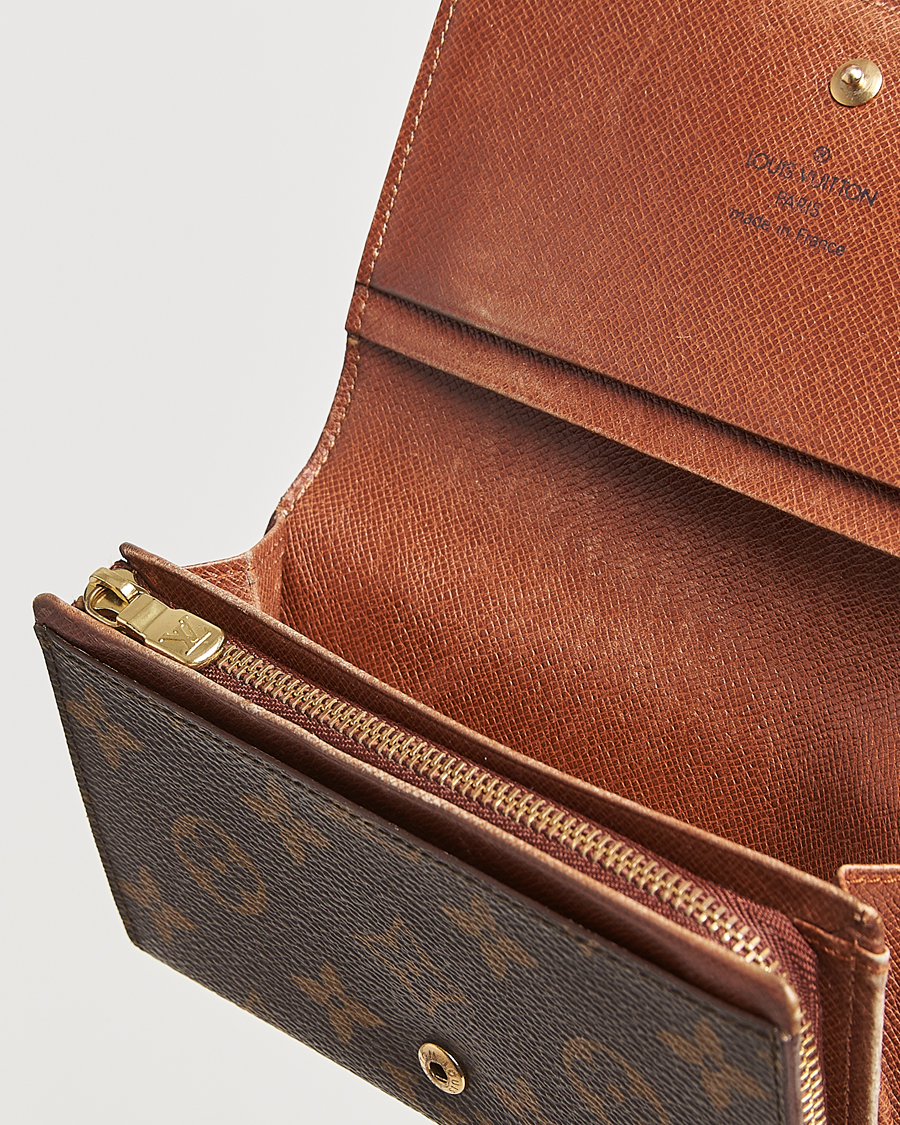 Herren | Louis Vuitton Pre-Owned Porte Monnaie Billets Trésor Wallet Monogram | Louis Vuitton Pre-Owned | Porte Monnaie Billets Trésor Wallet Monogram