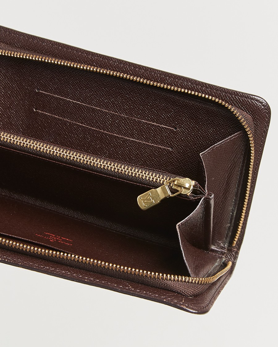 Herren | Louis Vuitton Pre-Owned Porte Monnaie Zippy Wallet Damier Ebene | Louis Vuitton Pre-Owned | Porte Monnaie Zippy Wallet Damier Ebene