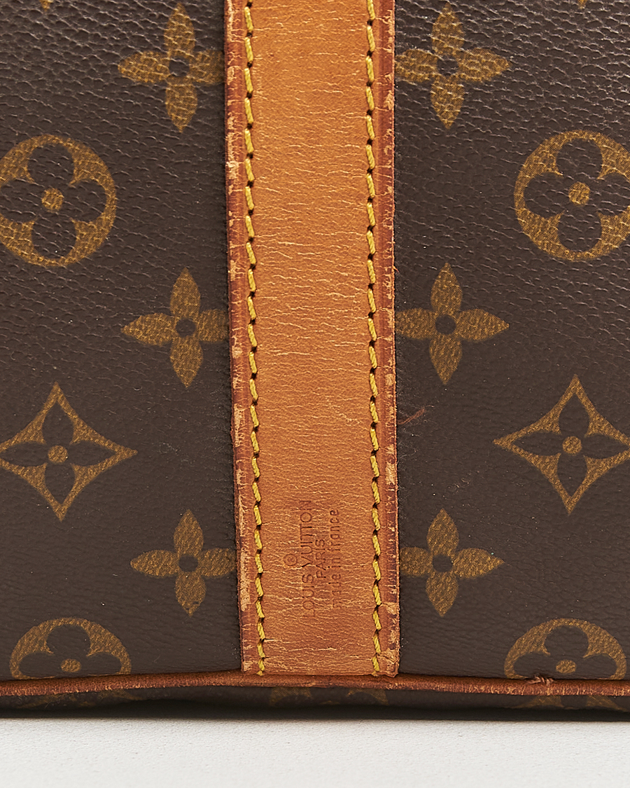 Herren | Pre-Owned & Vintage Bags | Louis Vuitton Pre-Owned | Keepall Bandoulière 55 Monogram