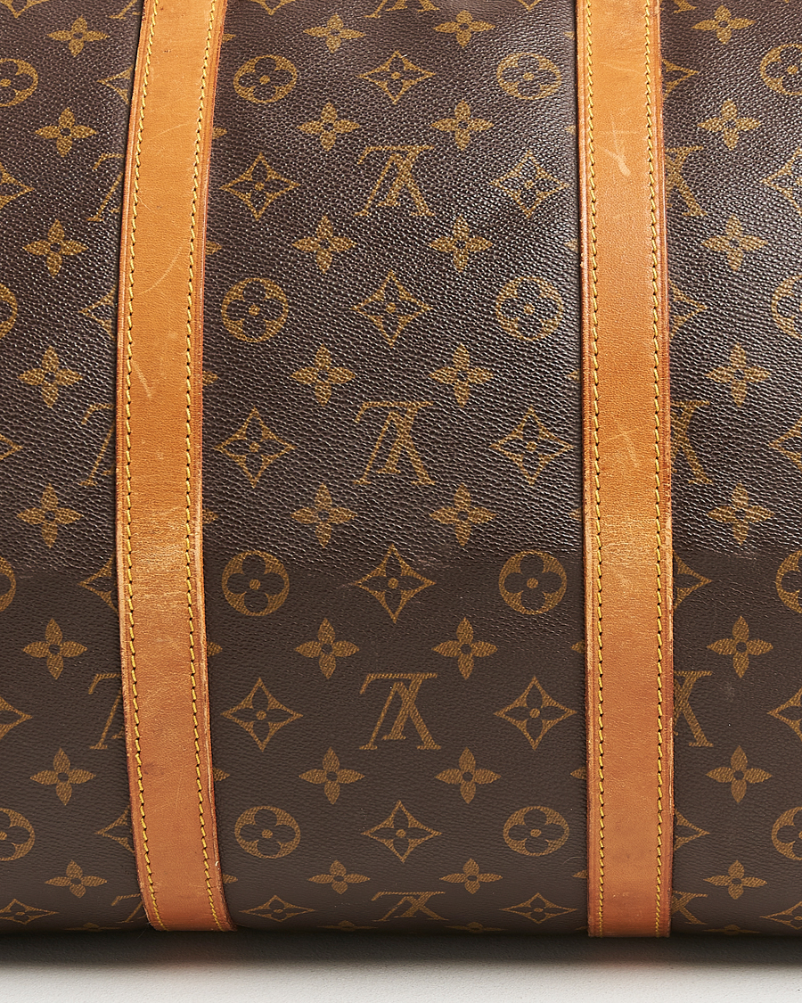 Herren | Pre-Owned & Vintage Bags | Louis Vuitton Pre-Owned | Keepall Bandoulière 55 Monogram