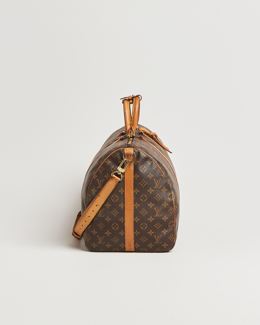 Herren | Pre-Owned & Vintage Bags | Louis Vuitton Pre-Owned | Keepall Bandoulière 55 Monogram
