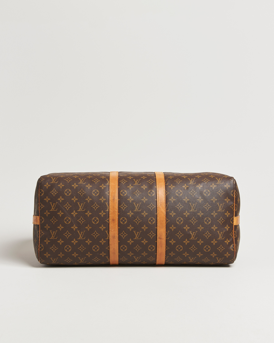 Herren | Pre-Owned & Vintage Bags | Louis Vuitton Pre-Owned | Keepall Bandoulière 55 Monogram