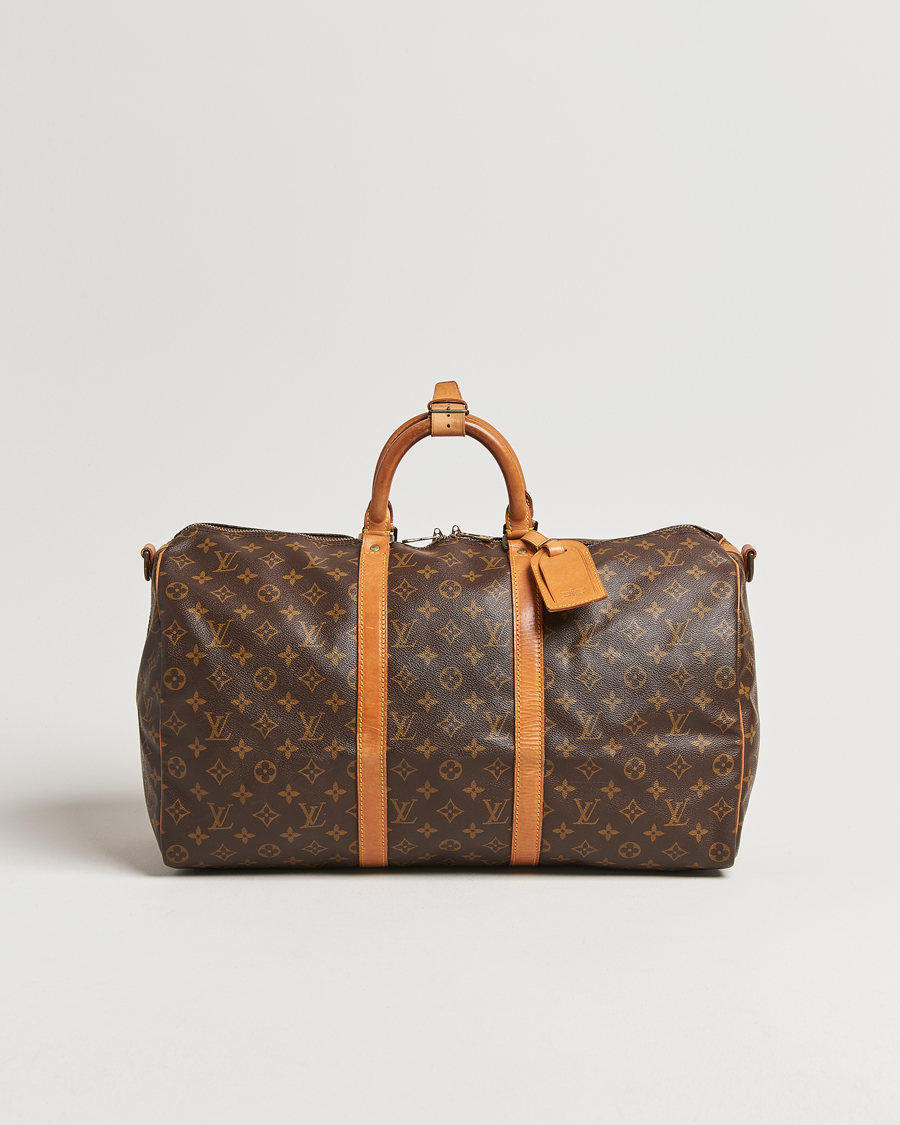 Herren | Louis Vuitton Pre-Owned Keepall Bandoulière 50 Monogram | Louis Vuitton Pre-Owned | Keepall Bandoulière 50 Monogram