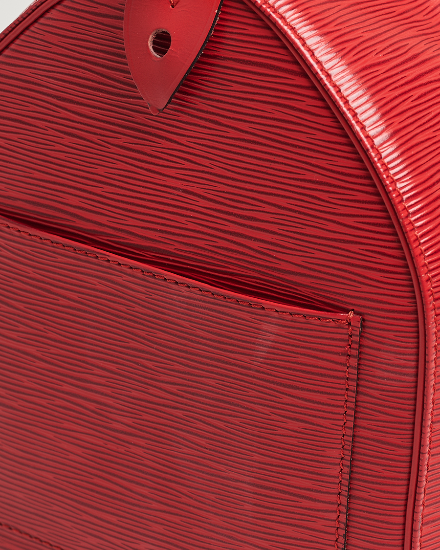 Herren | Louis Vuitton Pre-Owned Speedy 30 Handbag Epi Leather Red | Louis Vuitton Pre-Owned | Speedy 30 Handbag Epi Leather Red