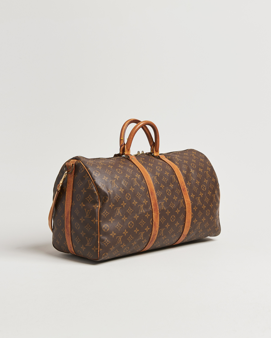 Herren | Louis Vuitton Pre-Owned Keepall Bandoulière 50 Monogram | Louis Vuitton Pre-Owned | Keepall Bandoulière 50 Monogram