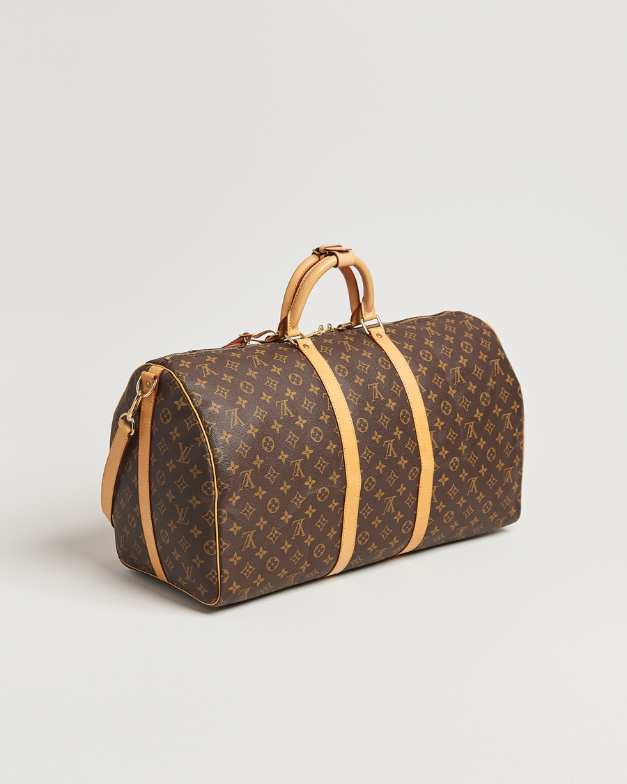Herren | Louis Vuitton Pre-Owned Keepall Bandoulière 55 Monogram | Louis Vuitton Pre-Owned | Keepall Bandoulière 55 Monogram