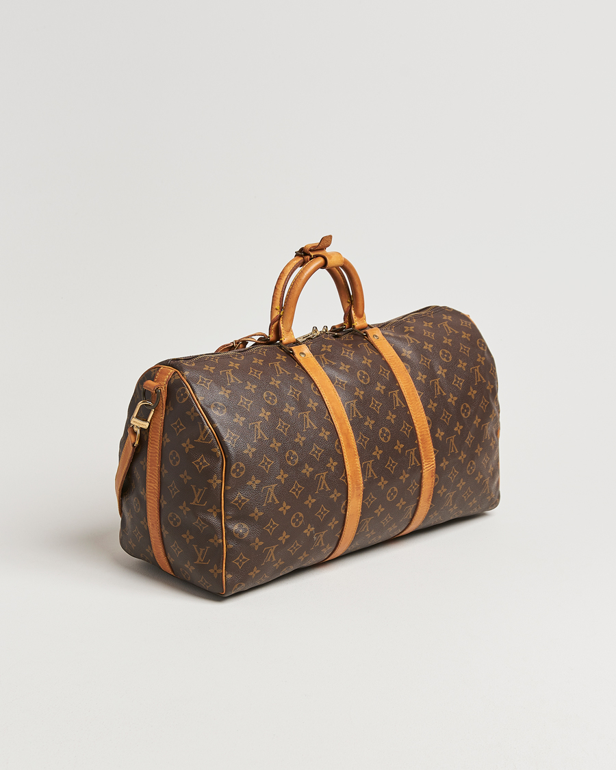 Herren | Louis Vuitton Pre-Owned Keepall Bandoulière 50 Monogram | Louis Vuitton Pre-Owned | Keepall Bandoulière 50 Monogram