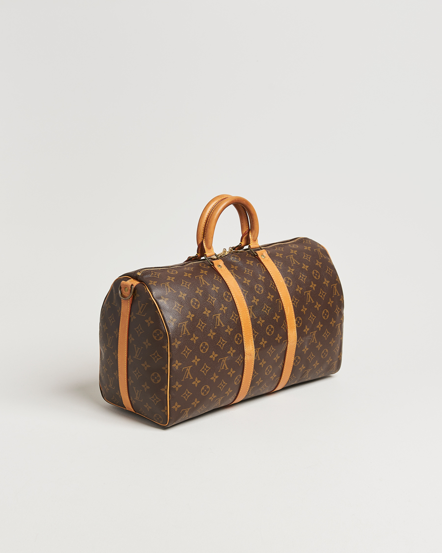Herren | Louis Vuitton Pre-Owned Keepall Bandoulière 45 Monogram | Louis Vuitton Pre-Owned | Keepall Bandoulière 45 Monogram
