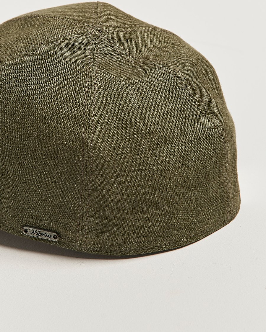 Herren | Hüte & Mützen | Wigéns | Baseball Linen Cap Olive