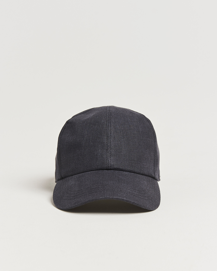 Herren | Wigéns Baseball Linen Cap Black | Wigéns | Baseball Linen Cap Black