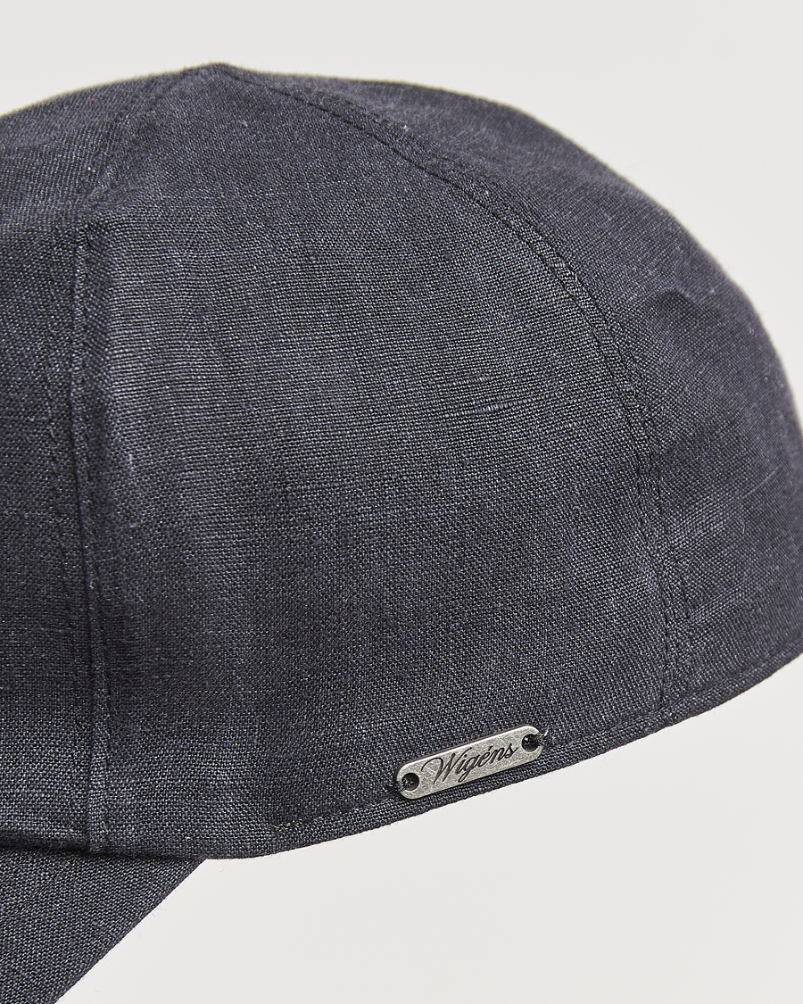 Herren | Wigéns Baseball Linen Cap Black | Wigéns | Baseball Linen Cap Black