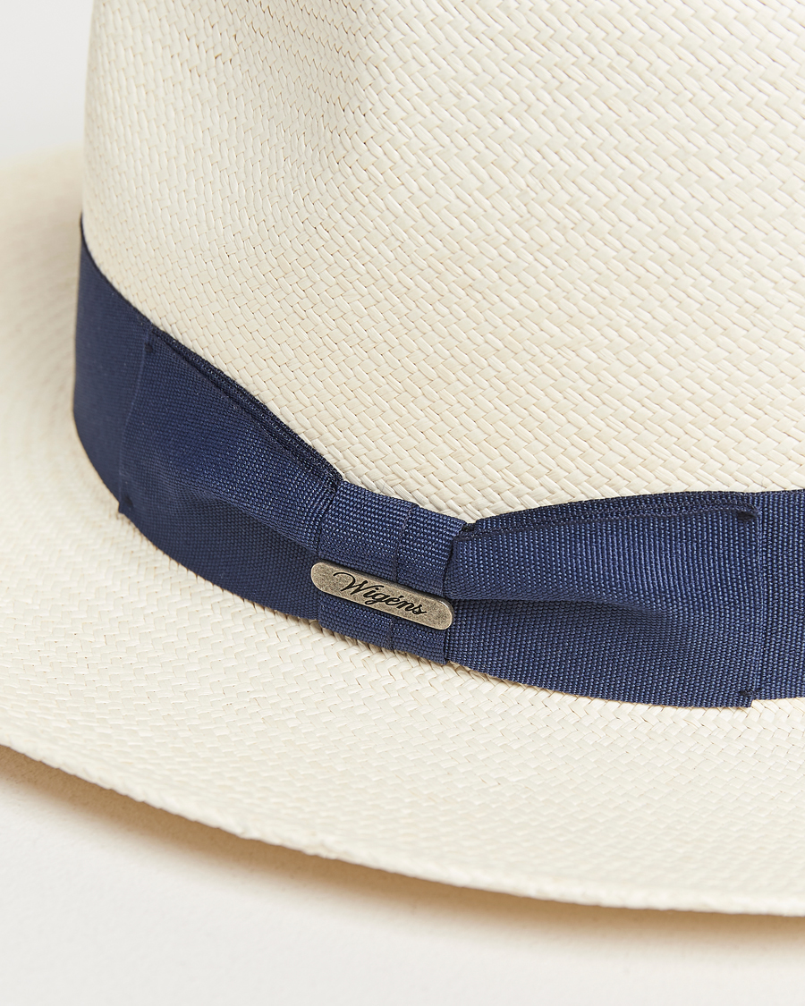 Herren | Hüte & Mützen | Wigéns | Panama Hat White/Navy