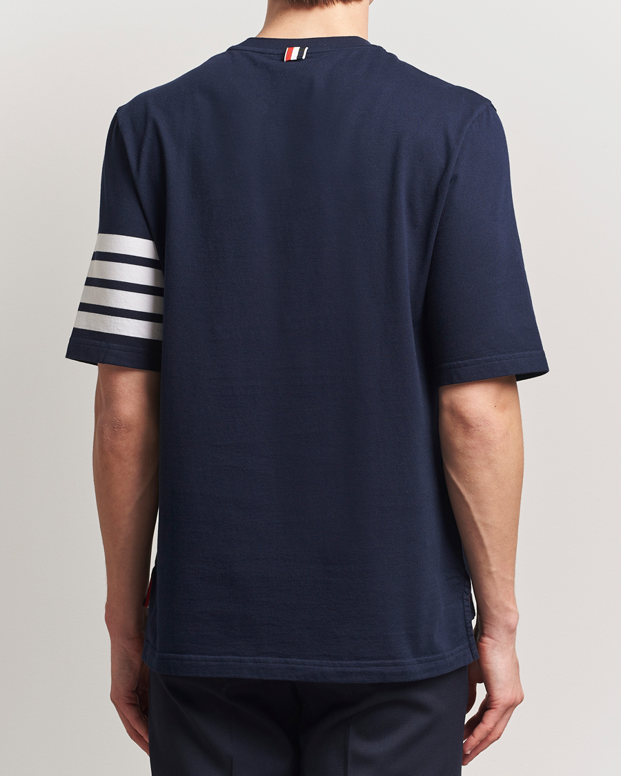 Herren | T-Shirts | Thom Browne | 4-Bar T-Shirt Navy
