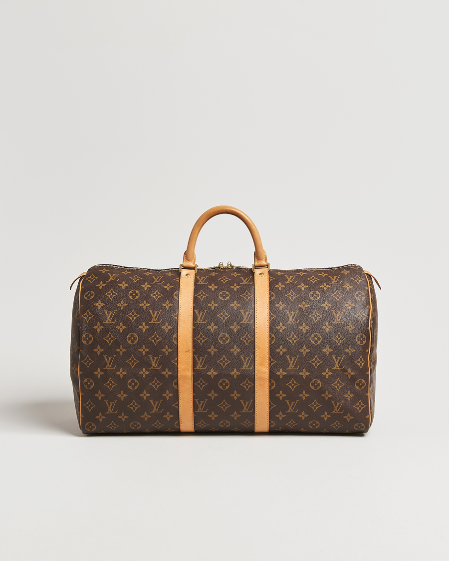 Herren | Pre-Owned & Vintage Bags | Louis Vuitton Pre-Owned | Keepall 50 Monogram