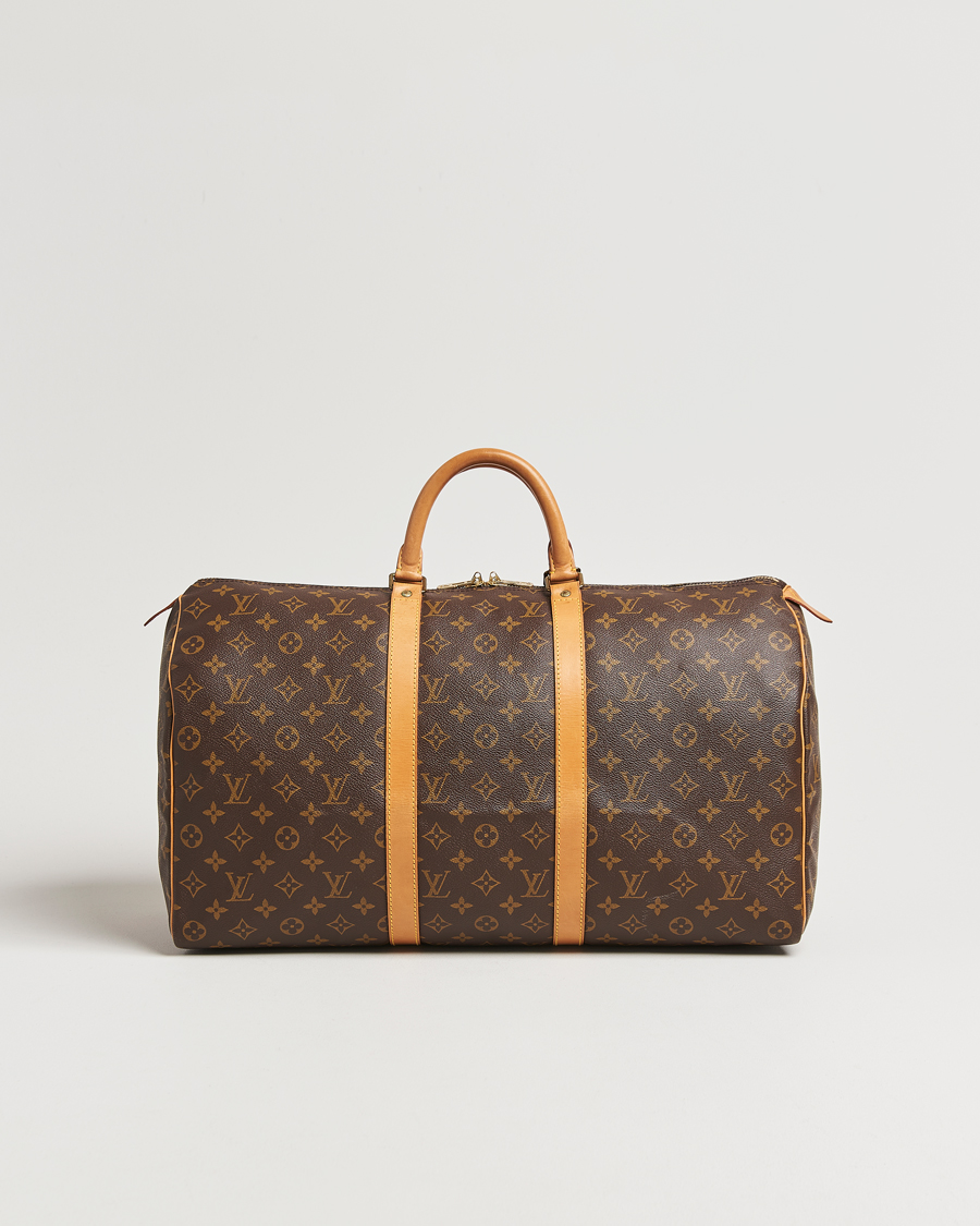 Herren | Pre-Owned & Vintage Bags | Louis Vuitton Pre-Owned | Keepall 50 Monogram