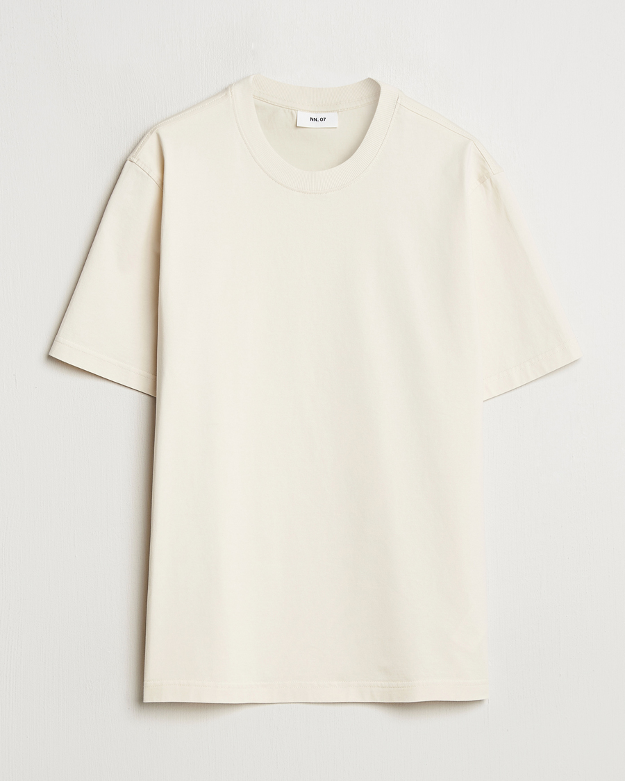 Herren | T-Shirts | NN07 | Abel Crew Neck T-Shirt Ivory