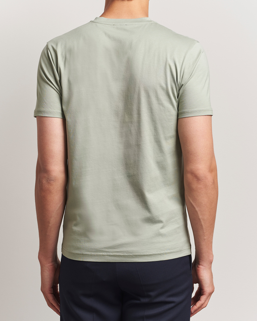 Herren | T-Shirts | Sunspel | Riviera Midweight T-Shirt Pastel Green