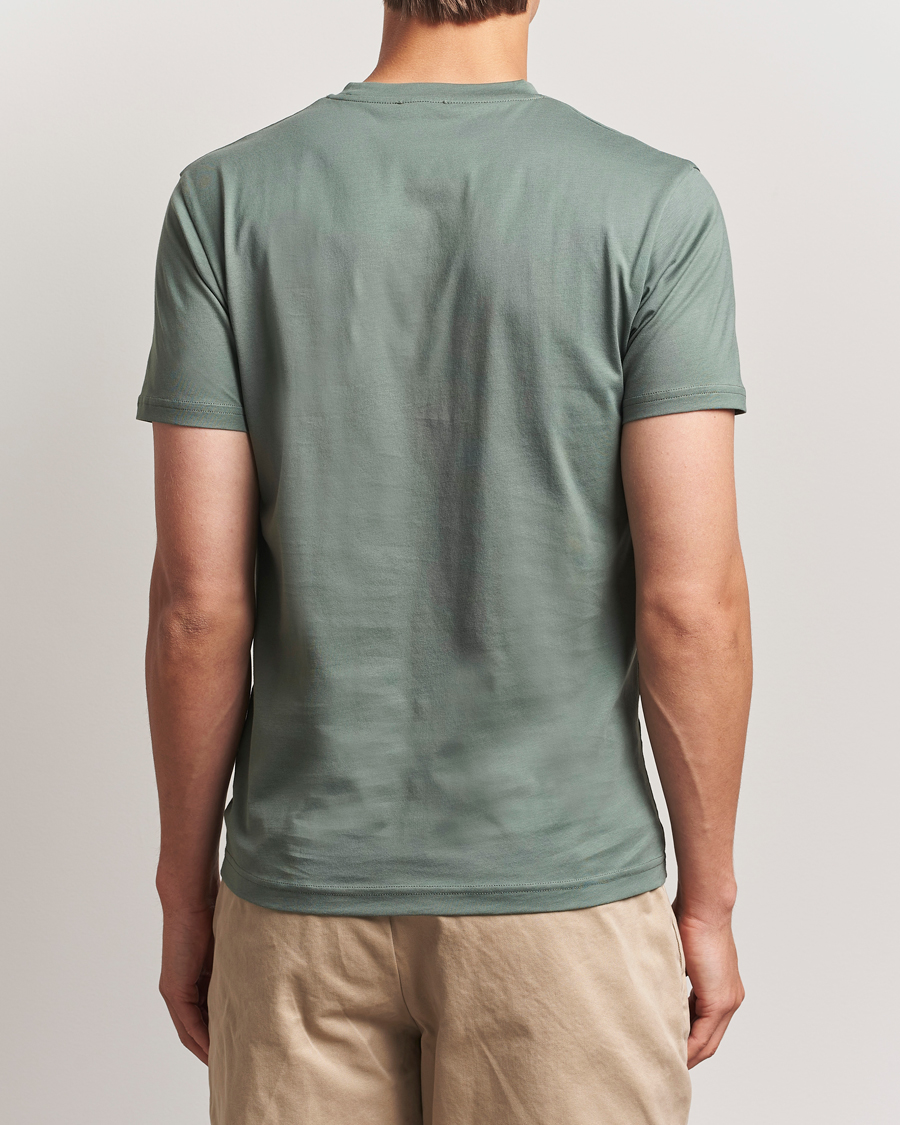 Herren | T-Shirts | Sunspel | Riviera Midweight T-Shirt Dusk Green