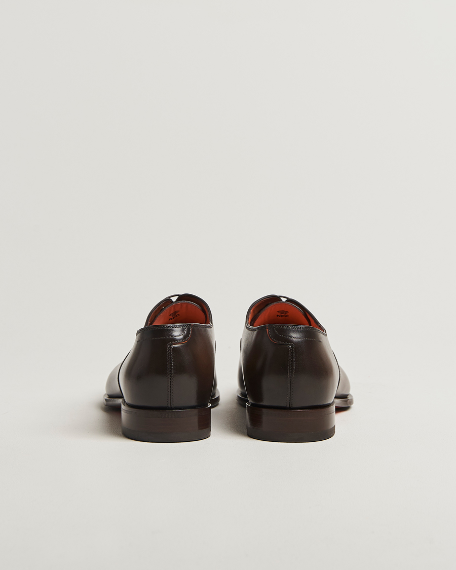 Herren | Oxford | Santoni | Adrian Oxford Dark Brown Calf