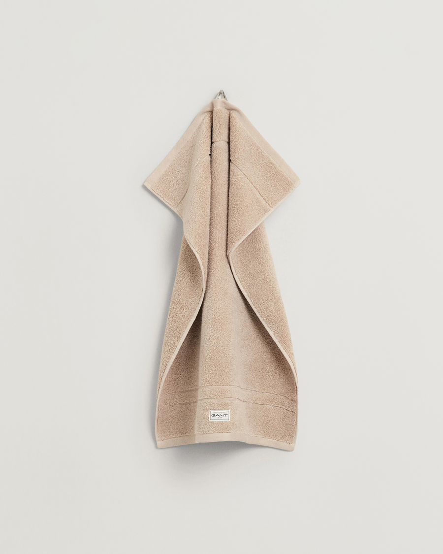 Herren | GANT 4-Pack Premium Towel Silver Sand | GANT | 4-Pack Premium Towel Silver Sand