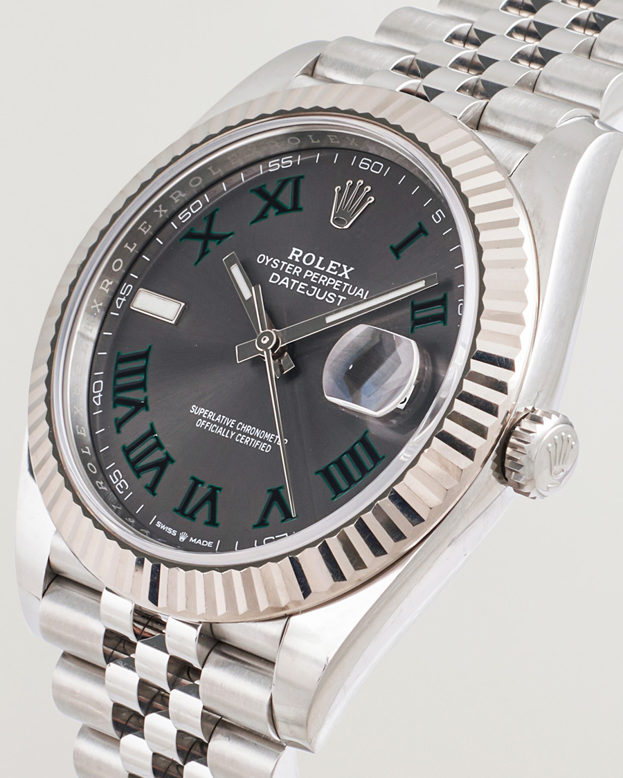 Herren | Rolex Pre-Owned Datejust 41mm Wimbledon | Rolex Pre-Owned | Datejust 41mm Wimbledon