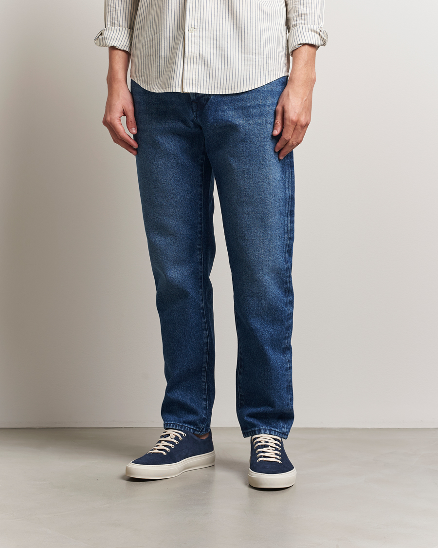 Herren | Jeans | Incotex | 5-Pocket Stretch Denim Dark Wash