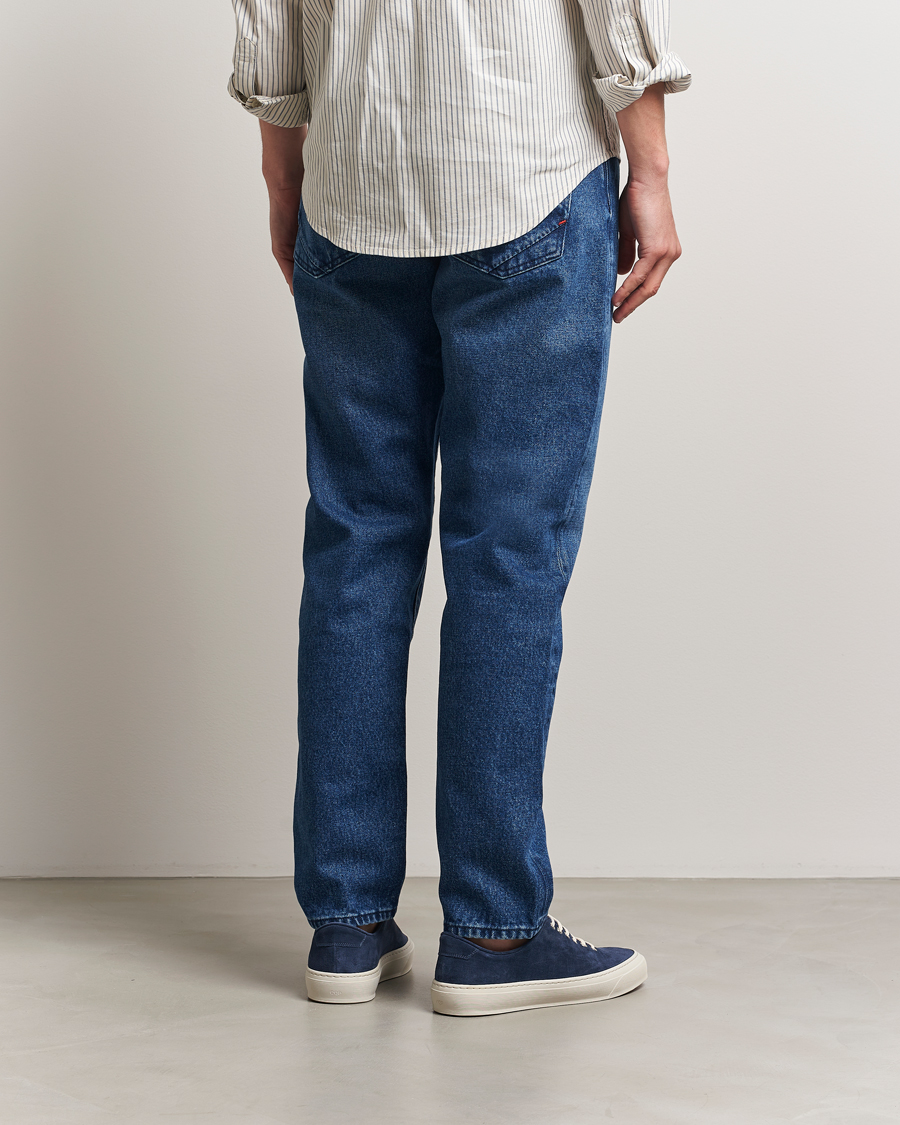 Herren | Jeans | Incotex | 5-Pocket Stretch Denim Dark Wash