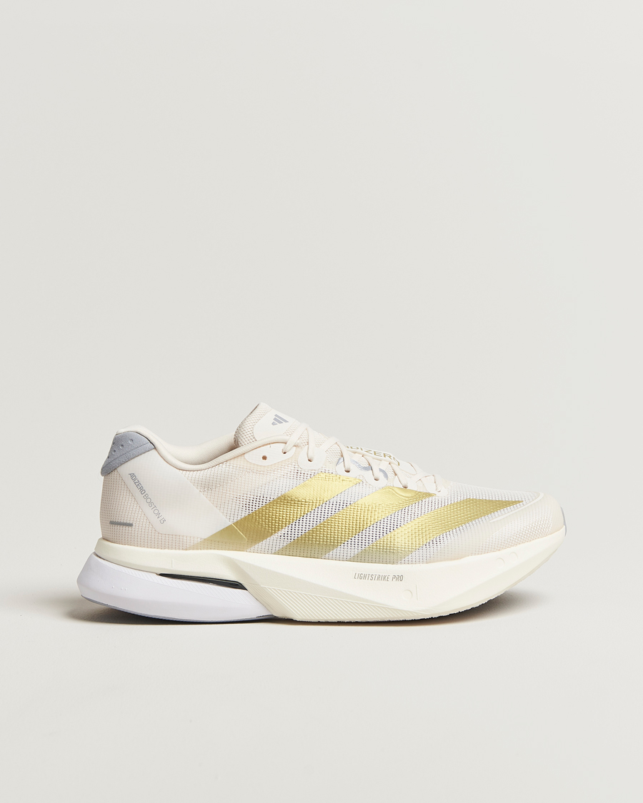 Herren | Runningsneakers | adidas Performance | Adizero Boston 13 Running Sneaker White/Gold