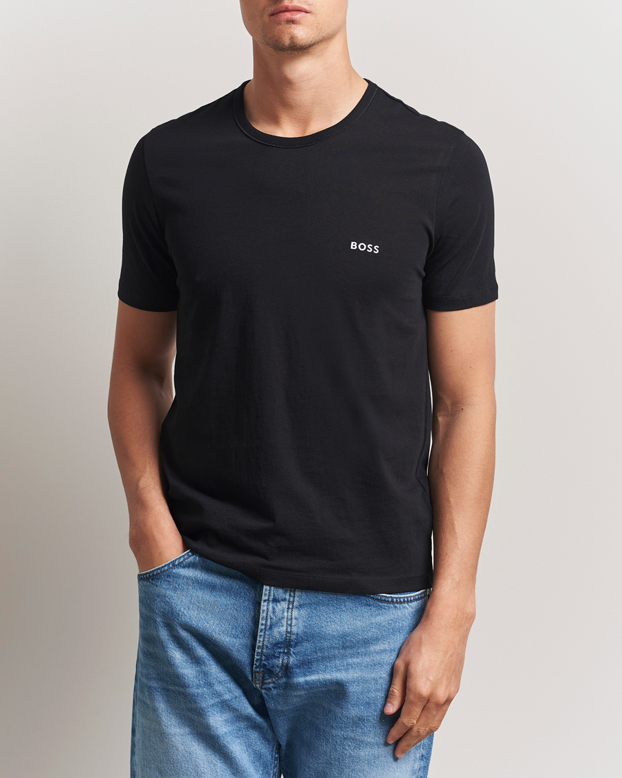 Herren | T-Shirts | BOSS BLACK | 3-Pack Crew Neck T-Shirt White/Navy/Black