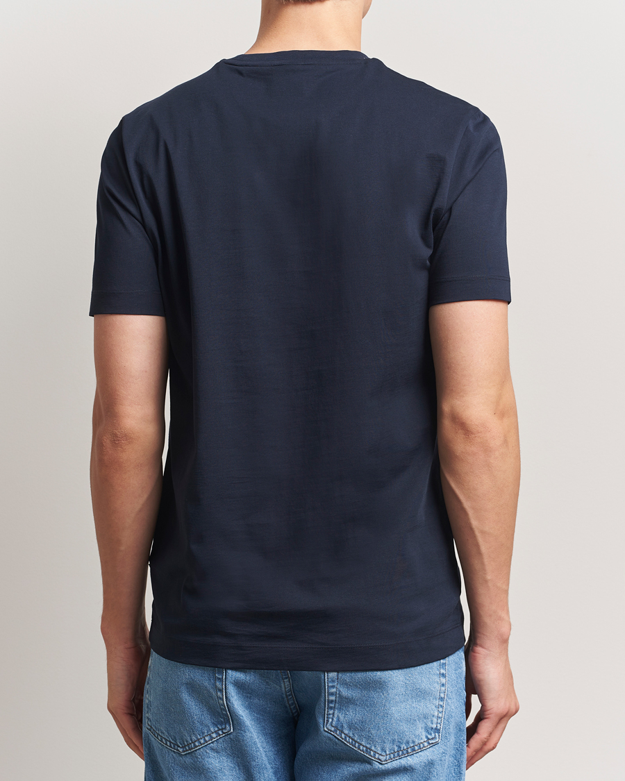 Herren | T-Shirts | BOSS BLACK | Thompson Crew Neck T-Shirt Dark Blue