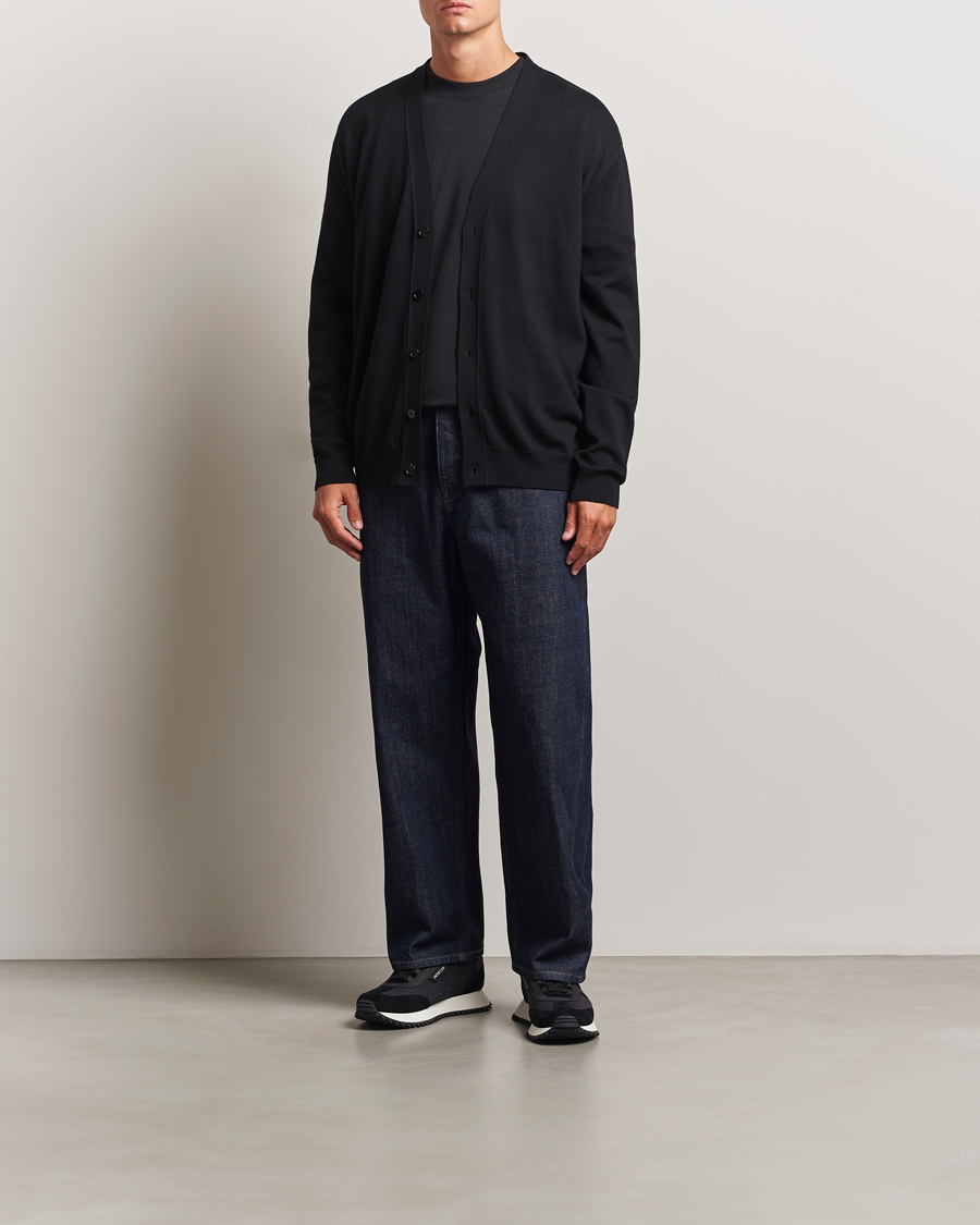 Herren | Pullover | Jil Sander | Superfine Merino Cardigan Black