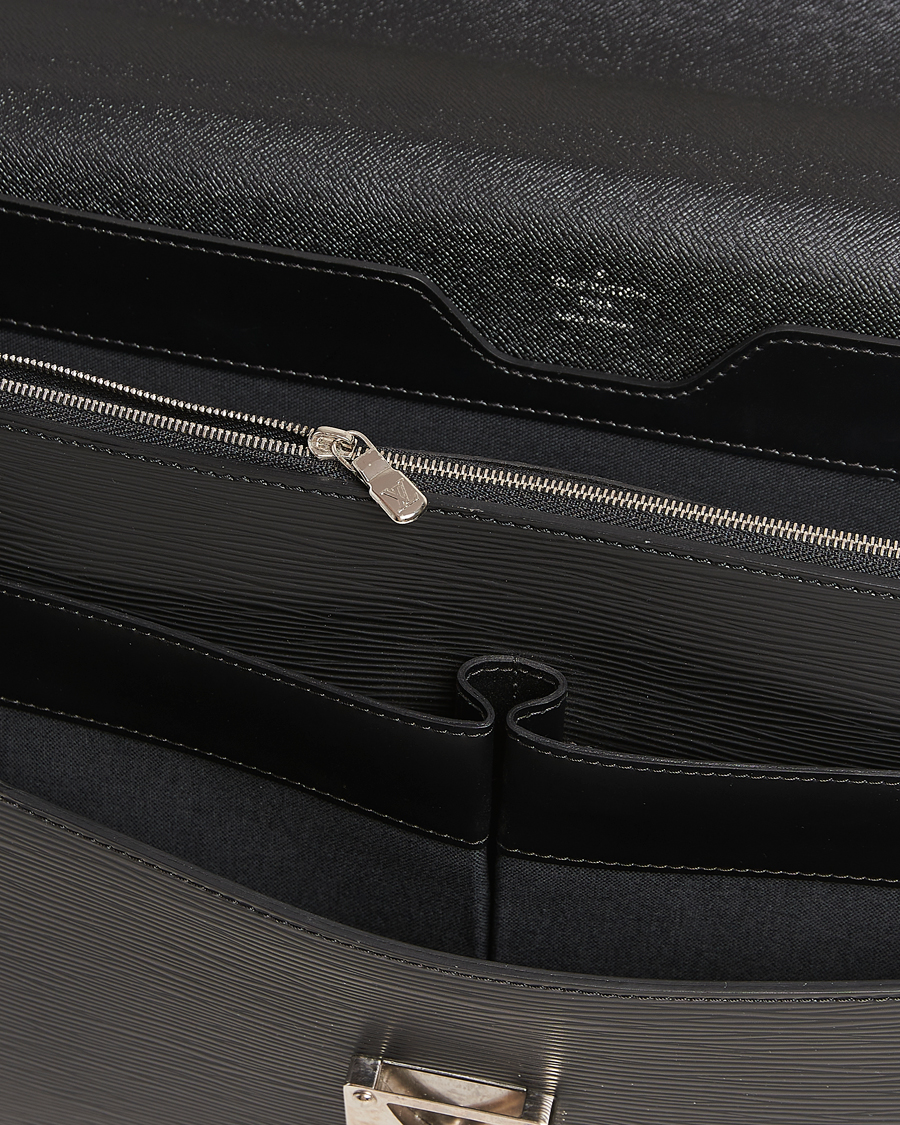 Herren | Louis Vuitton Pre-Owned Robusto Briefcase Black | Louis Vuitton Pre-Owned | Robusto Briefcase Black