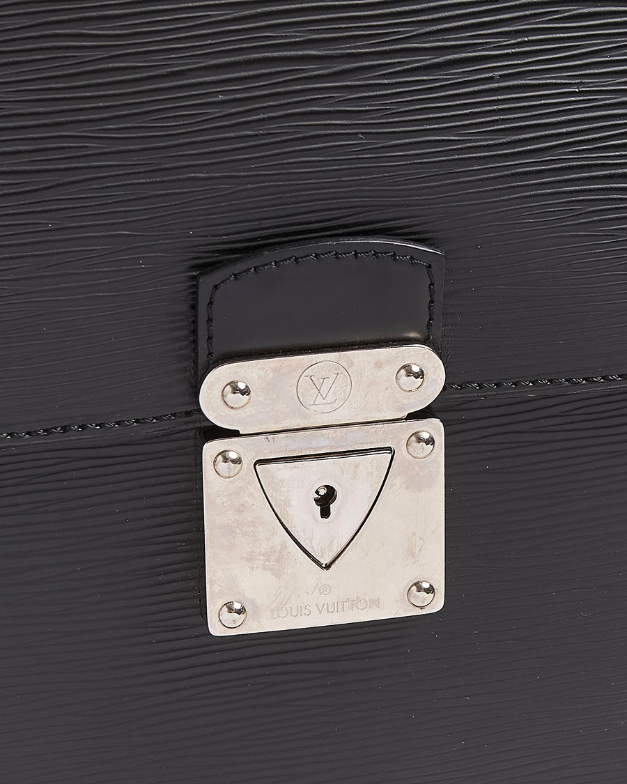 Herren | Louis Vuitton Pre-Owned Robusto Briefcase Black | Louis Vuitton Pre-Owned | Robusto Briefcase Black