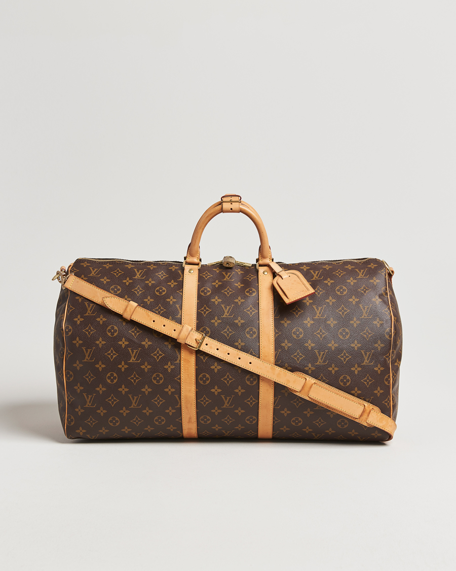 Herren | Louis Vuitton Pre-Owned Keepall Bandoulière 55 Monogram | Louis Vuitton Pre-Owned | Keepall Bandoulière 55 Monogram