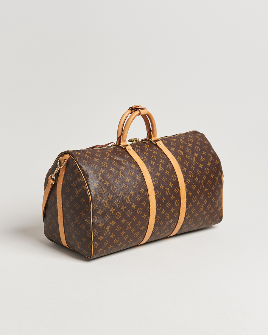 Herren | Louis Vuitton Pre-Owned Keepall Bandoulière 55 Monogram | Louis Vuitton Pre-Owned | Keepall Bandoulière 55 Monogram
