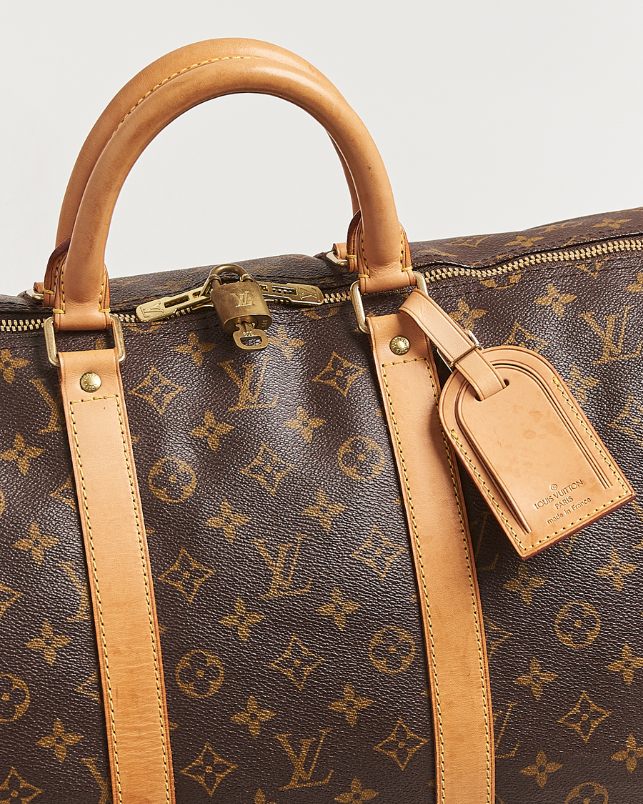 Herren | Louis Vuitton Pre-Owned Keepall Bandoulière 55 Monogram | Louis Vuitton Pre-Owned | Keepall Bandoulière 55 Monogram