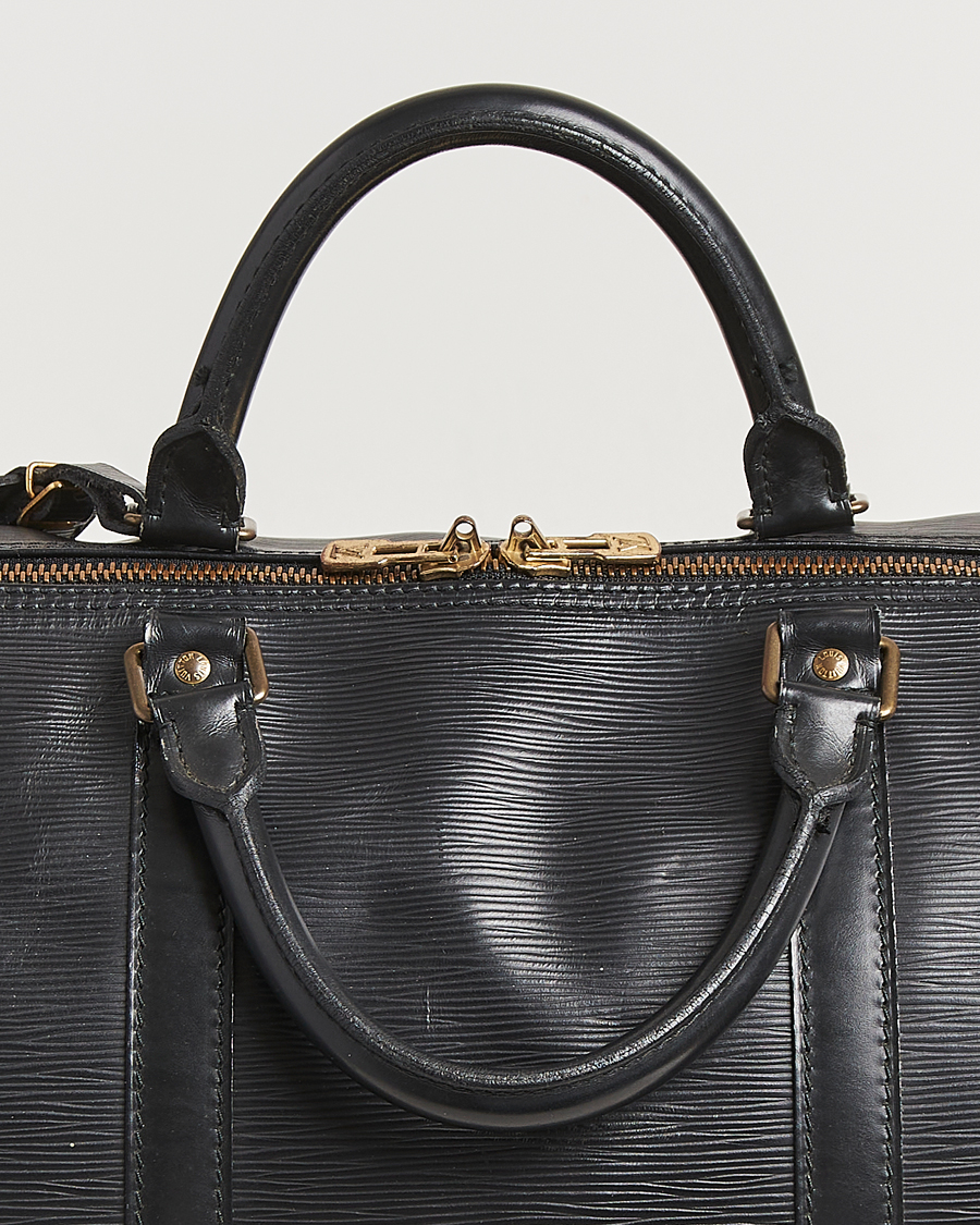 Herren | Louis Vuitton Pre-Owned Keepall 60 Epi Leather Black | Louis Vuitton Pre-Owned | Keepall 60 Epi Leather Black