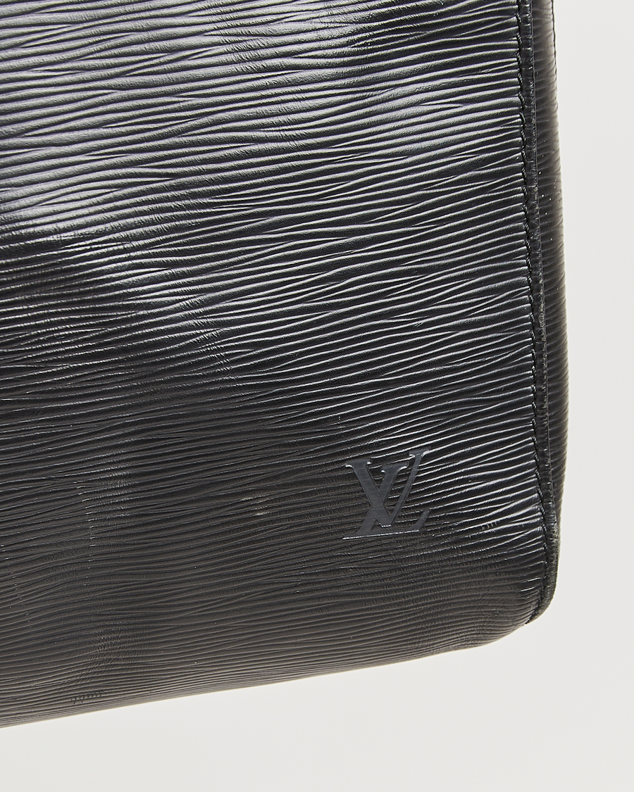 Herren | Louis Vuitton Pre-Owned Keepall 60 Epi Leather Black | Louis Vuitton Pre-Owned | Keepall 60 Epi Leather Black