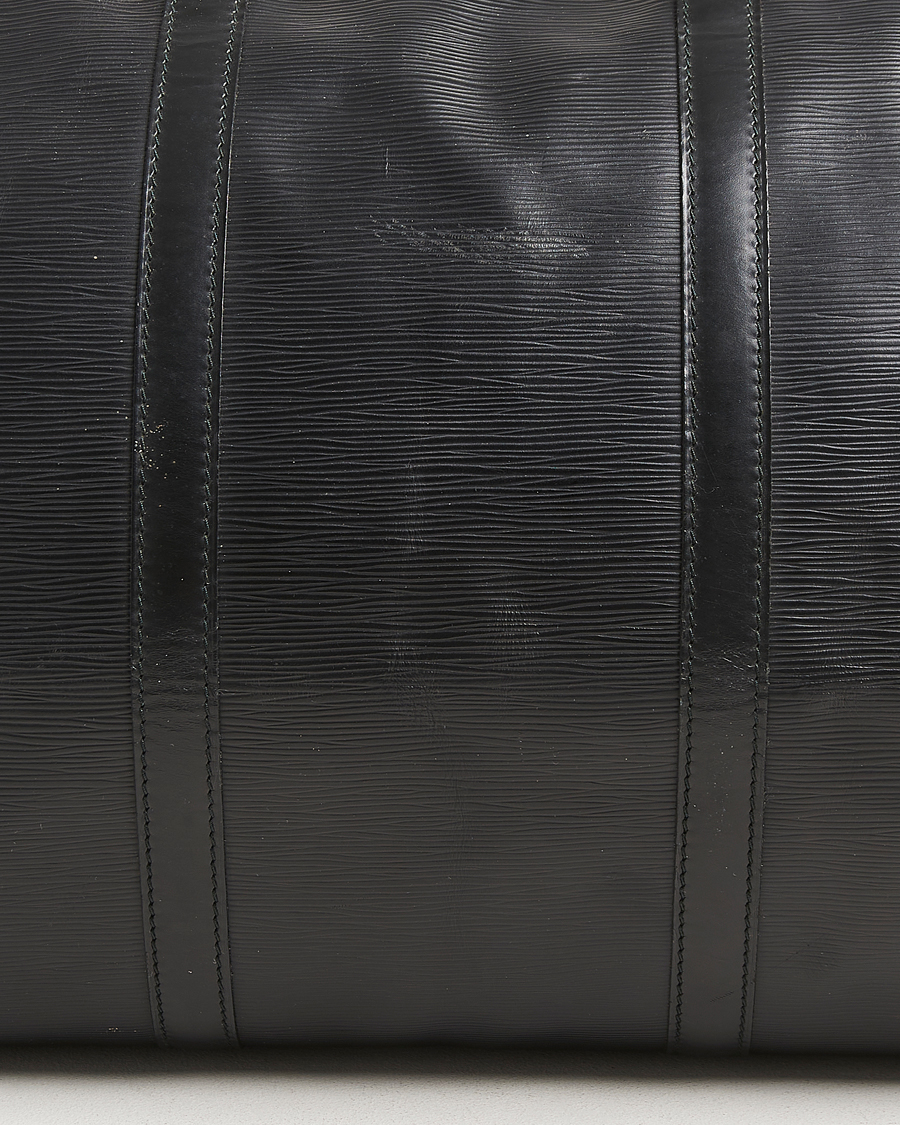 Herren | Louis Vuitton Pre-Owned Keepall 60 Epi Leather Black | Louis Vuitton Pre-Owned | Keepall 60 Epi Leather Black