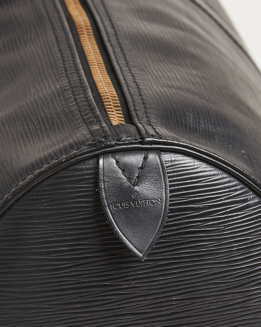 Herren | Louis Vuitton Pre-Owned Keepall 60 Epi Leather Black | Louis Vuitton Pre-Owned | Keepall 60 Epi Leather Black